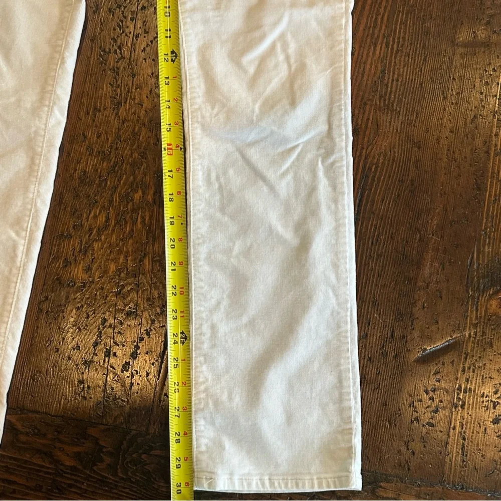 Ralph Lauren White Corduroy Pants Size 8 - Picture 5 of 6